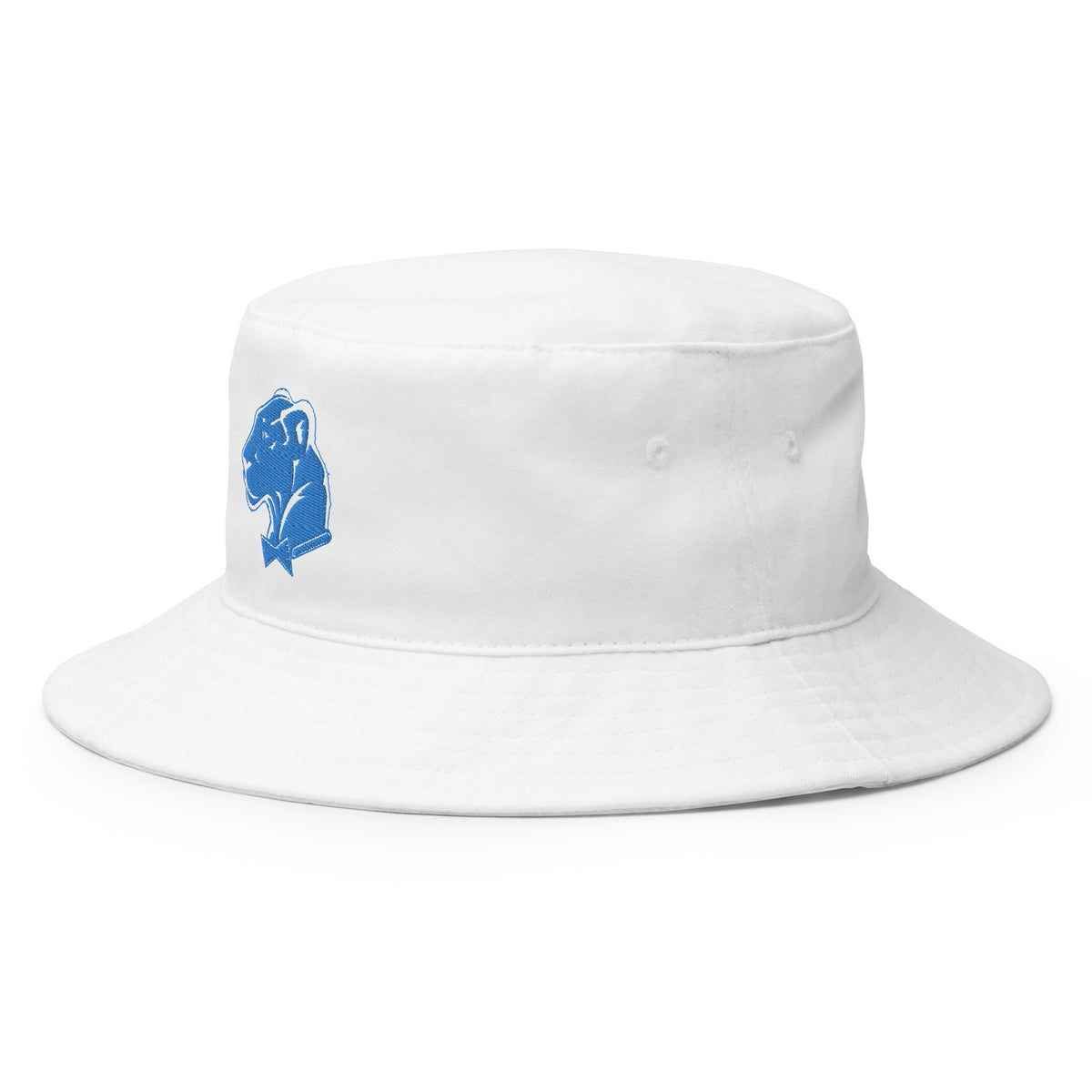 Playful Logo (Turquoise Blue) Bucket Hat