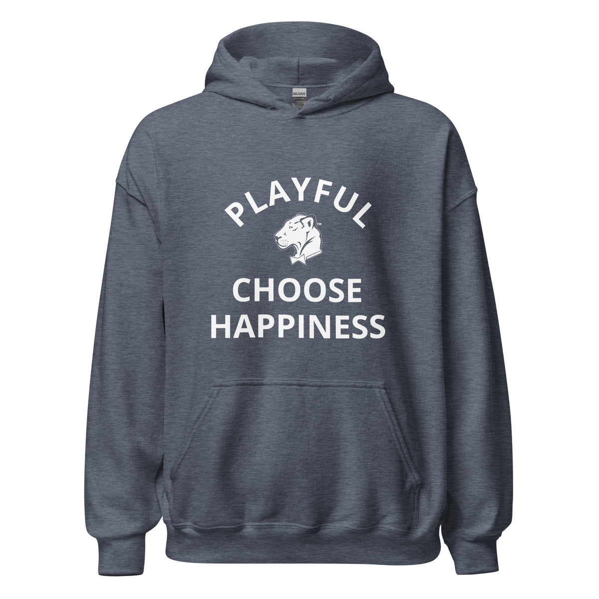 Playful "Choose Happiness" Unisex Hoodie