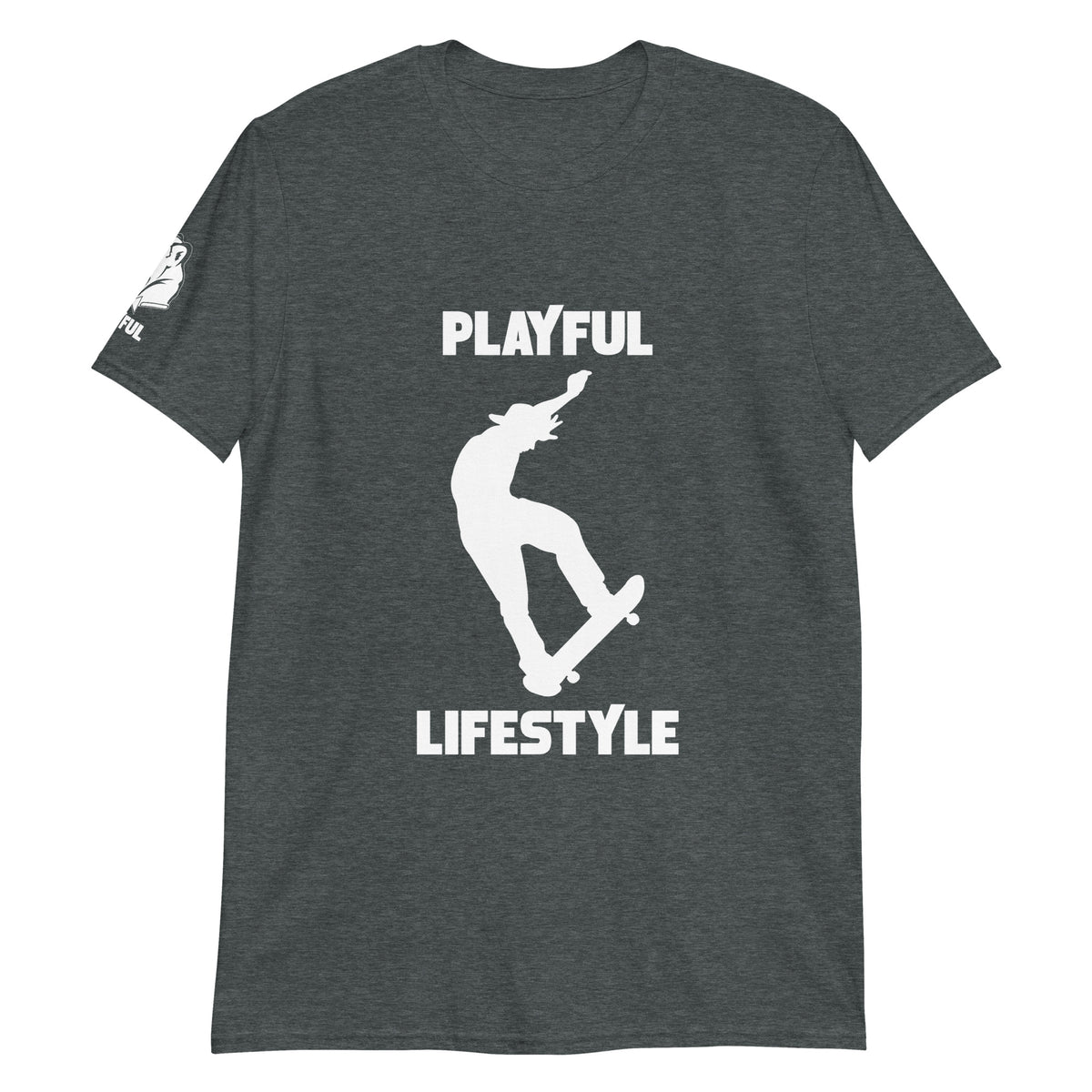 Playful Skateboarder (Unisex) T-Shirt