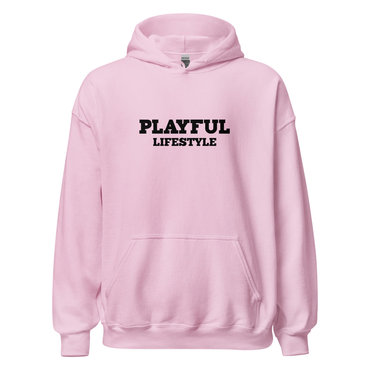 Playful Lifestyle - Black (Unisex) Hoodie