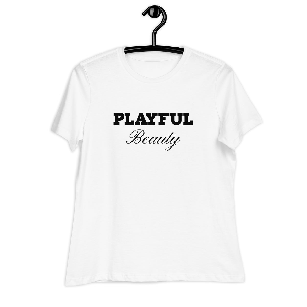 Playful Beauty Ladies Relaxed T-Shirt