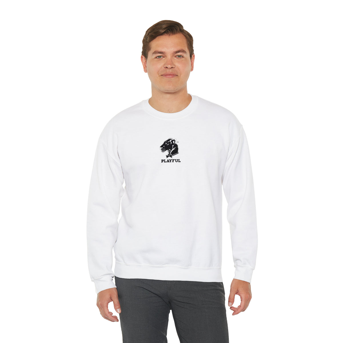 Playful Unisex Heavy Blend™ Crewneck Sweatshirt