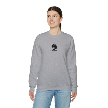 Playful Unisex Heavy Blend™ Crewneck Sweatshirt