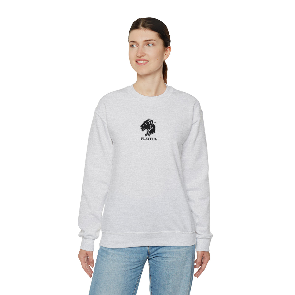 Playful Unisex Heavy Blend™ Crewneck Sweatshirt