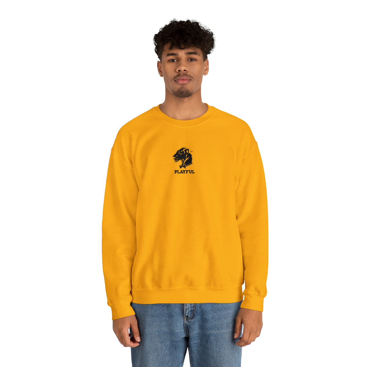 Playful Unisex Heavy Blend™ Crewneck Sweatshirt