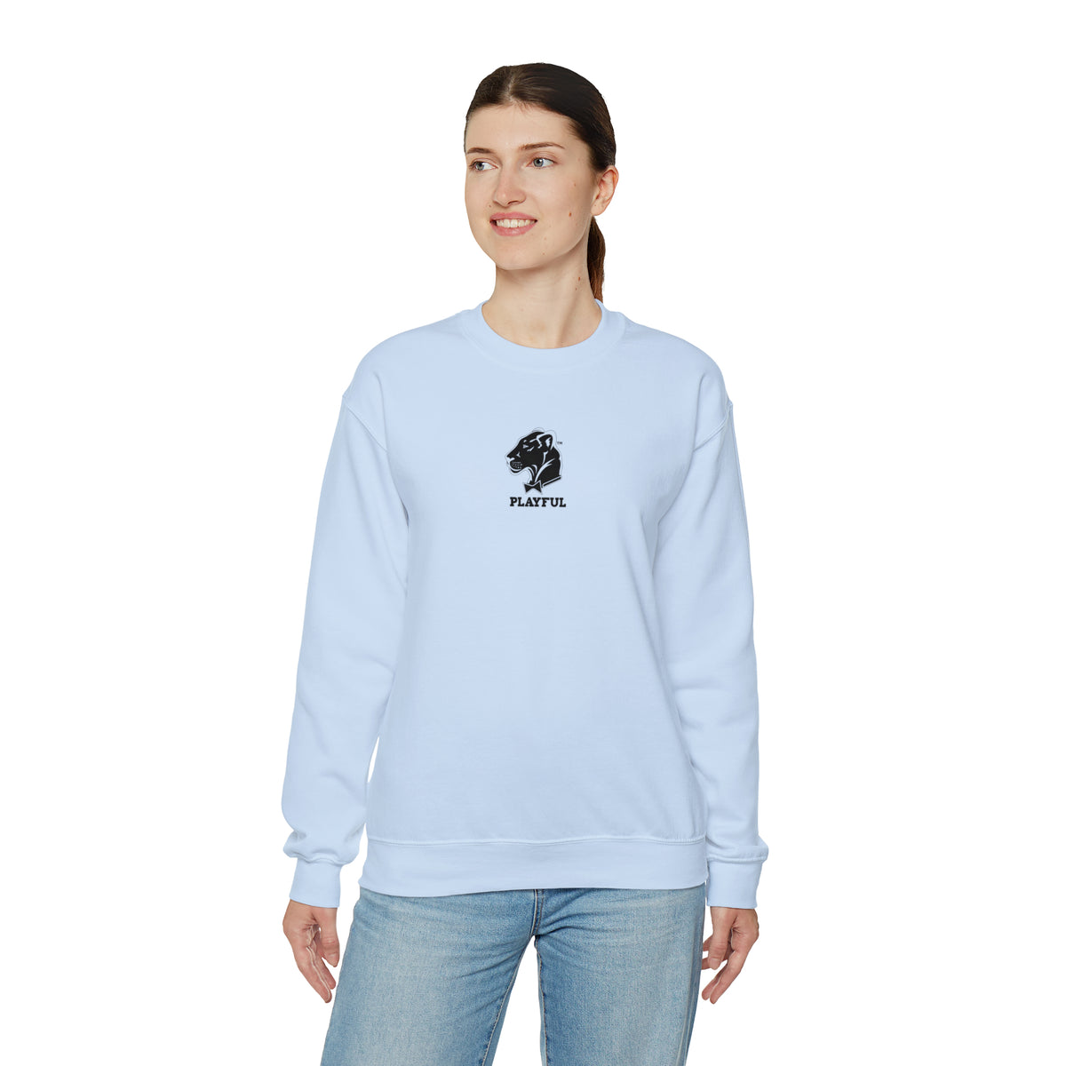 Playful Unisex Heavy Blend™ Crewneck Sweatshirt