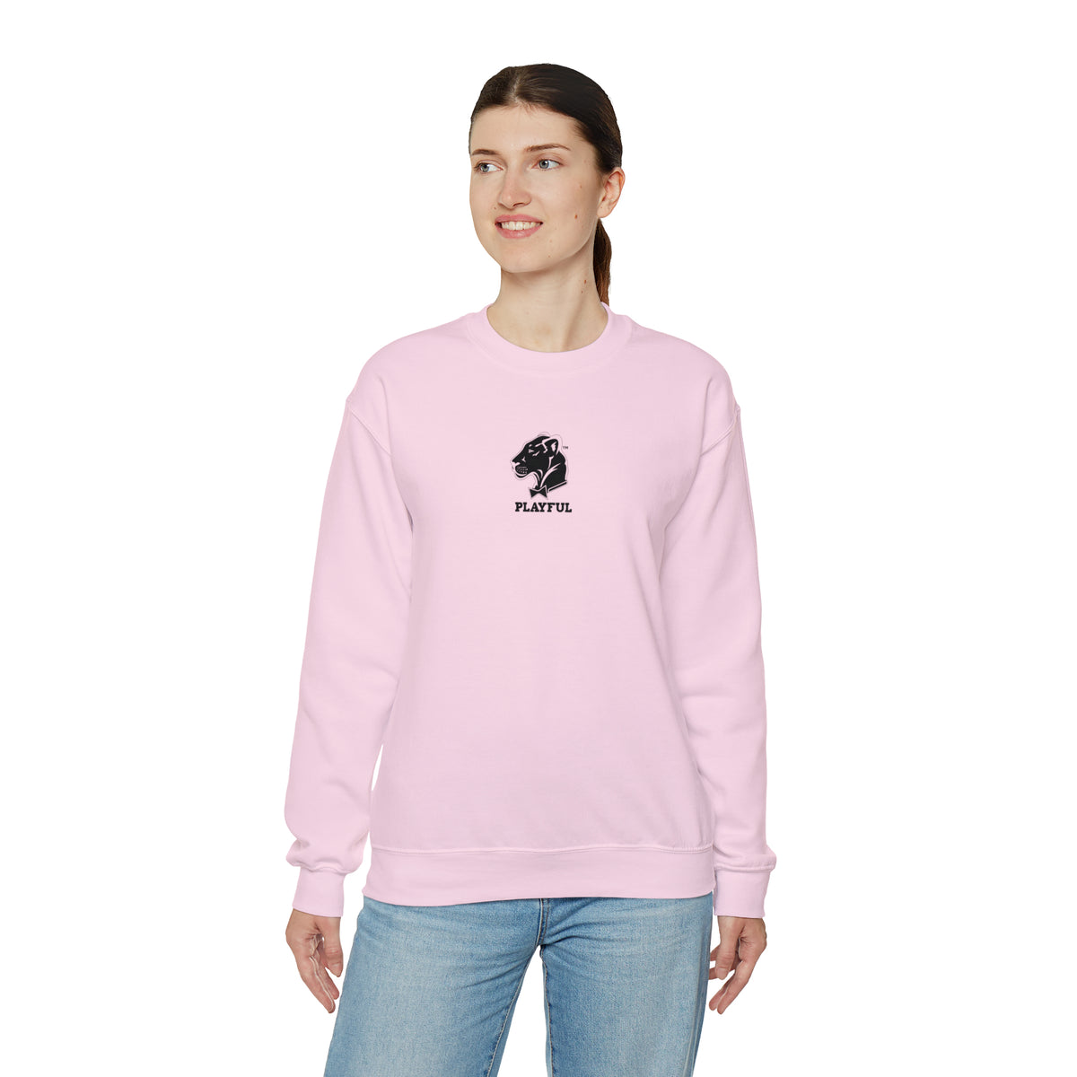 Playful Unisex Heavy Blend™ Crewneck Sweatshirt