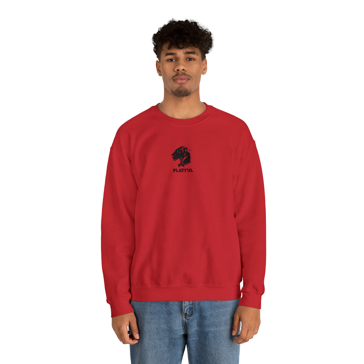 Playful Unisex Heavy Blend™ Crewneck Sweatshirt