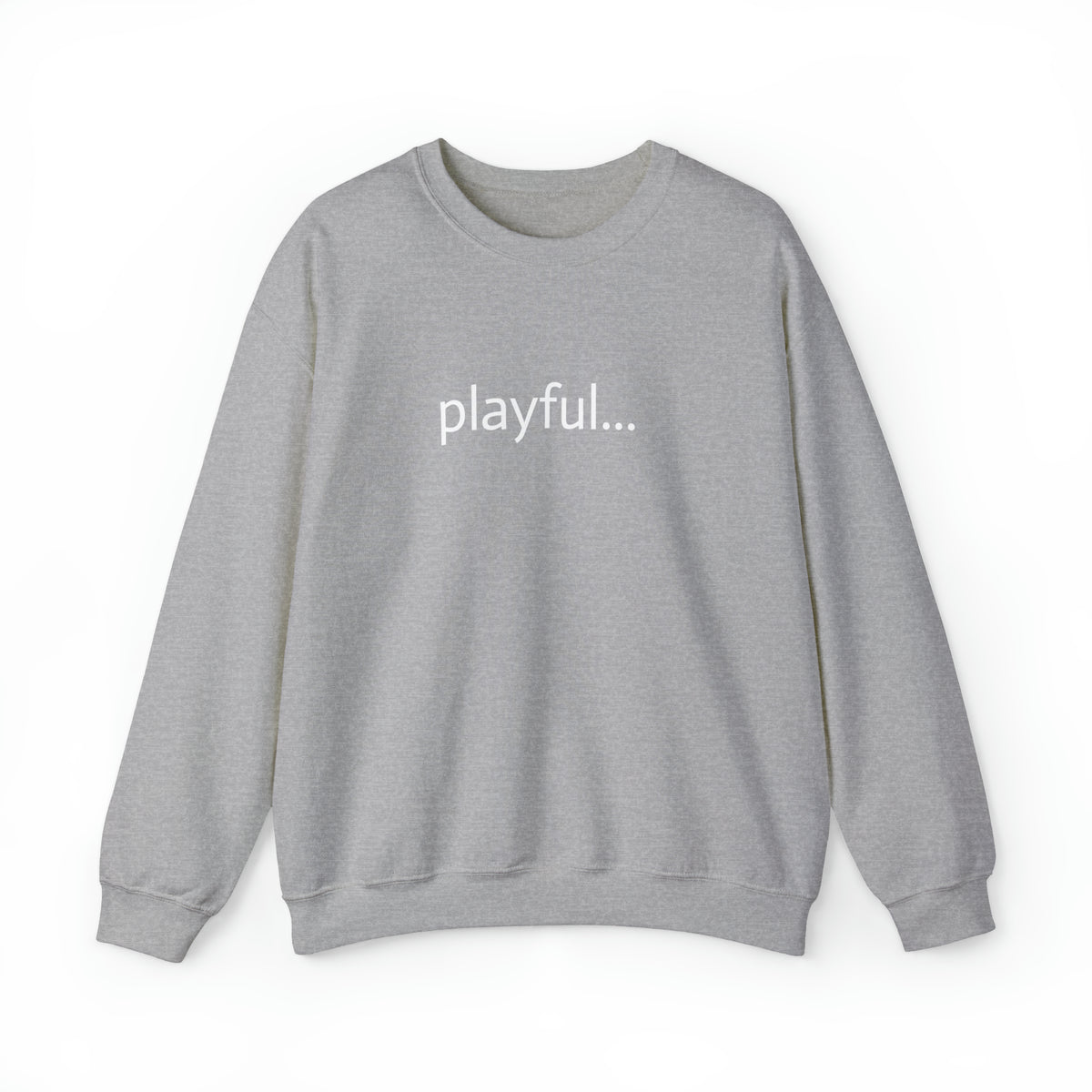 Playful... (Unisex) Heavy Blend™ Crewneck Sweatshirt