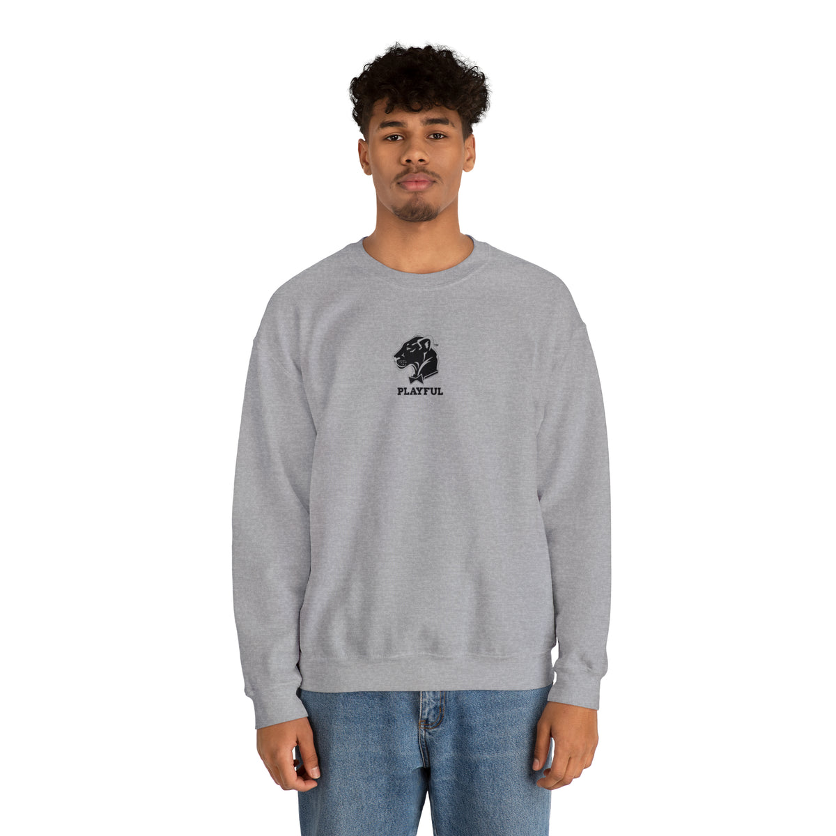 Playful Unisex Heavy Blend™ Crewneck Sweatshirt