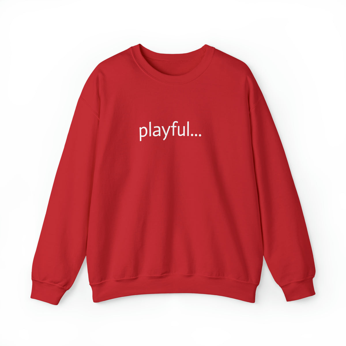 Playful... (Unisex) Heavy Blend™ Crewneck Sweatshirt