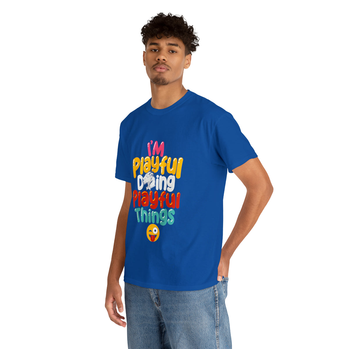I'm Playful Doing Playful Things (Unisex) Heavy Cotton Tee