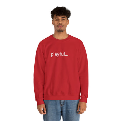 Playful... (Unisex) Heavy Blend™ Crewneck Sweatshirt