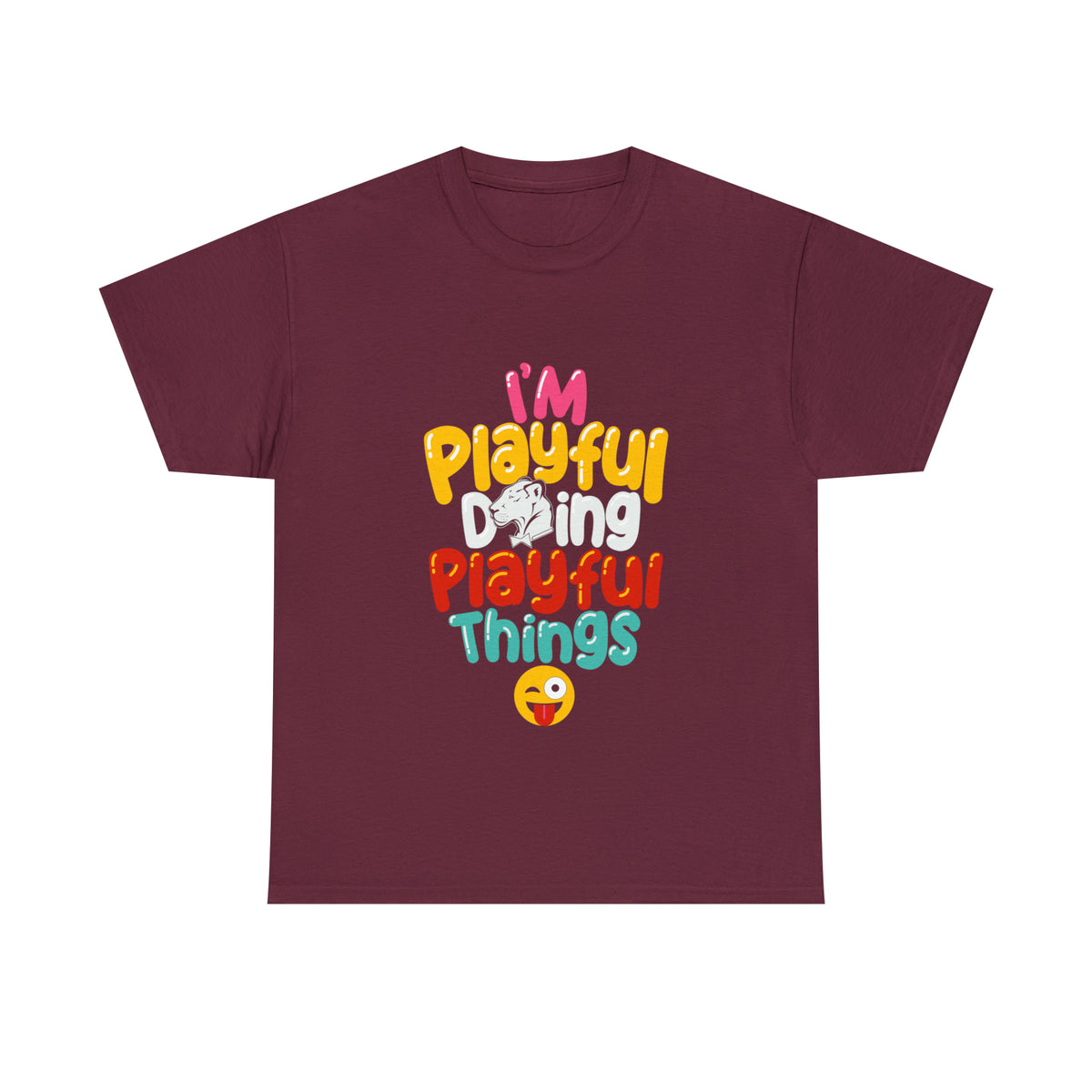 I'm Playful Doing Playful Things (Unisex) Heavy Cotton Tee