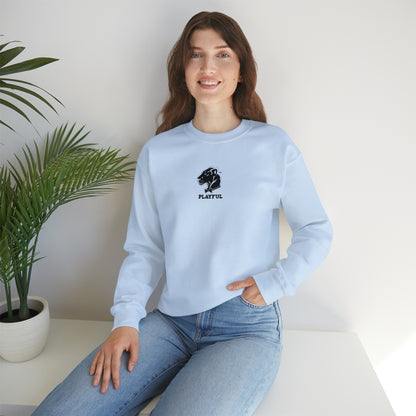 Playful Unisex Heavy Blend™ Crewneck Sweatshirt