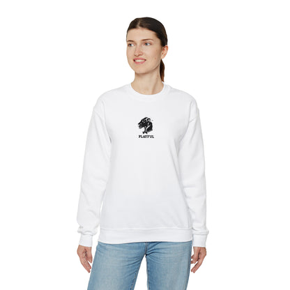 Playful Unisex Heavy Blend™ Crewneck Sweatshirt