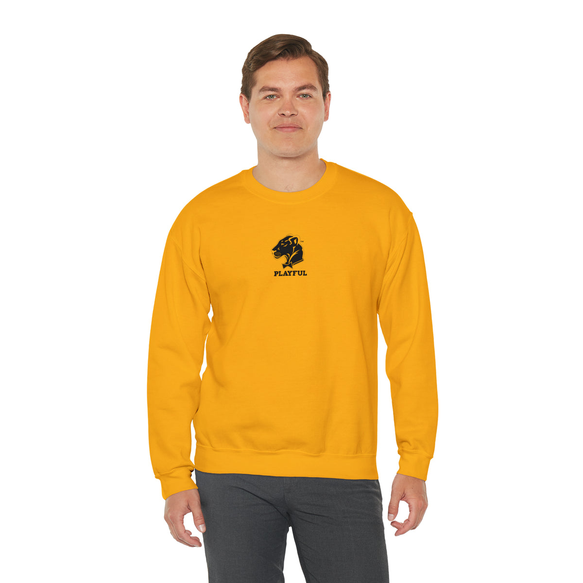 Playful Unisex Heavy Blend™ Crewneck Sweatshirt