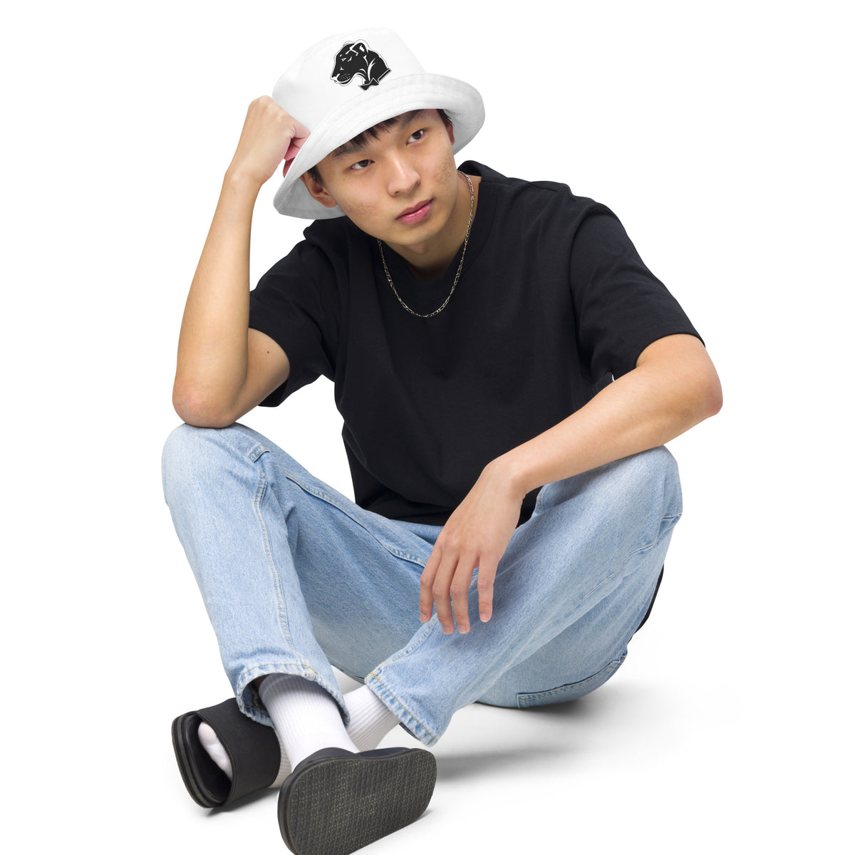Playful Logo Reversible Bucket Hat
