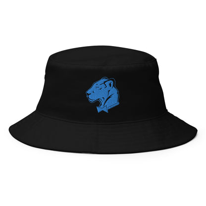 Playful Logo (Turquoise Blue) Bucket Hat