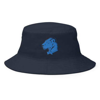 Playful Logo (Turquoise Blue) Bucket Hat