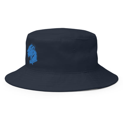 Playful Logo (Turquoise Blue) Bucket Hat