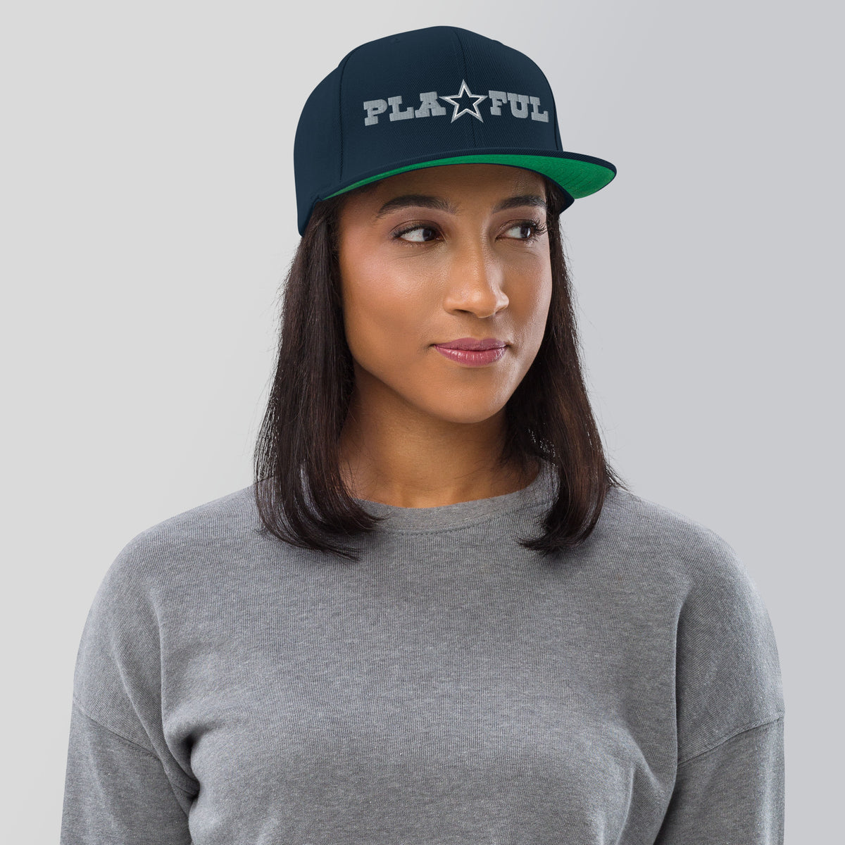 Playful Cowboys Snapback Hat