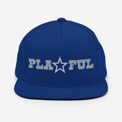 Playful Cowboys Snapback Hat