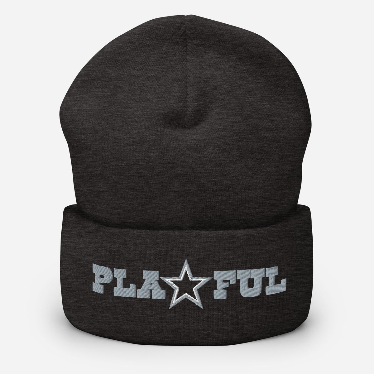 Playful Cowboys Cuffed Beanie