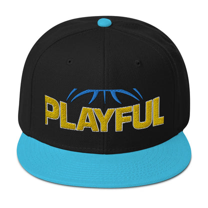 Playful Sky Snapback Hat