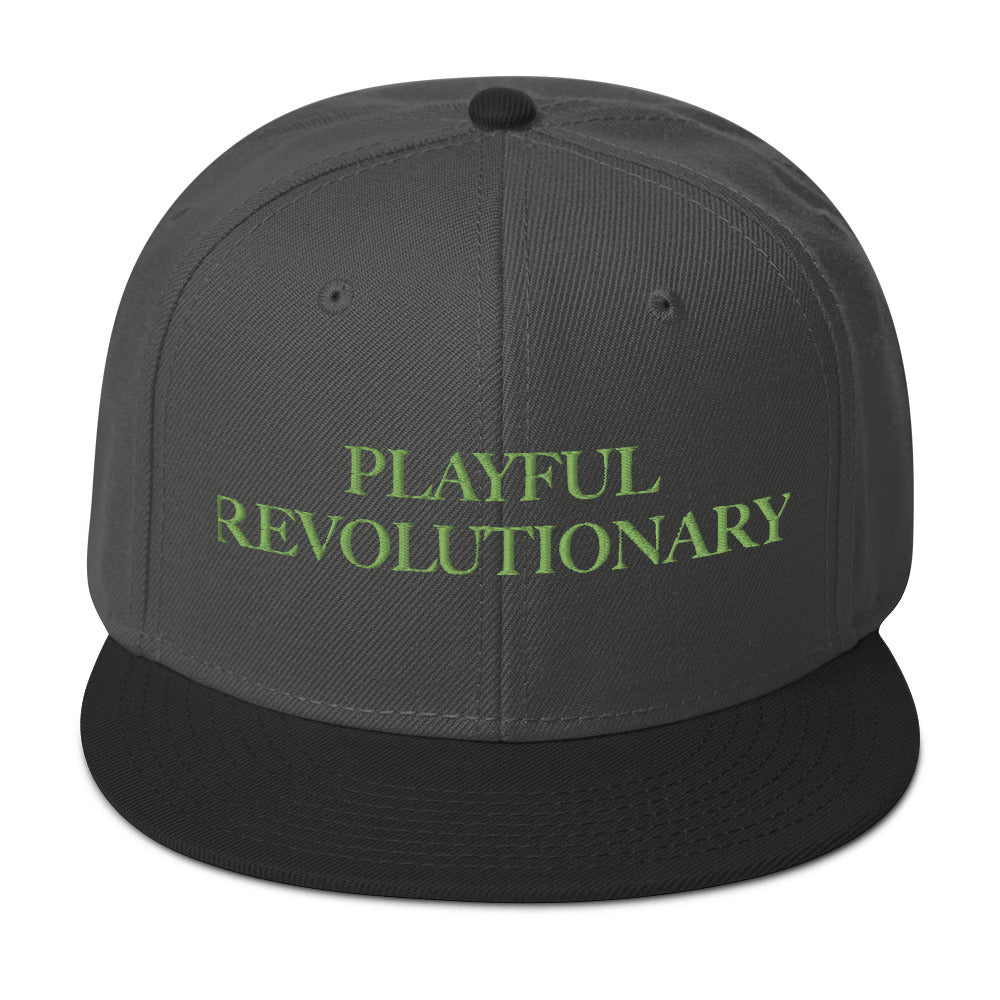 Playful Revolutionary Snapback Hat