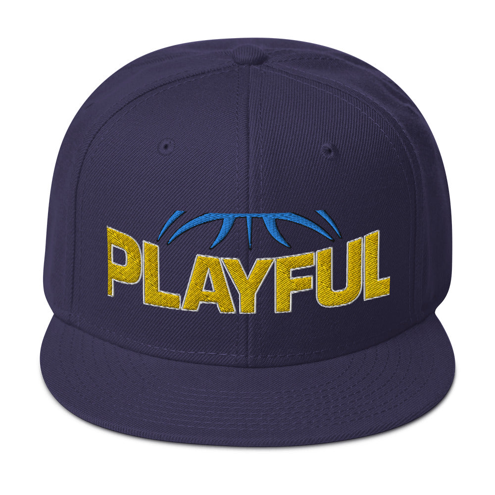 Playful Sky Snapback Hat