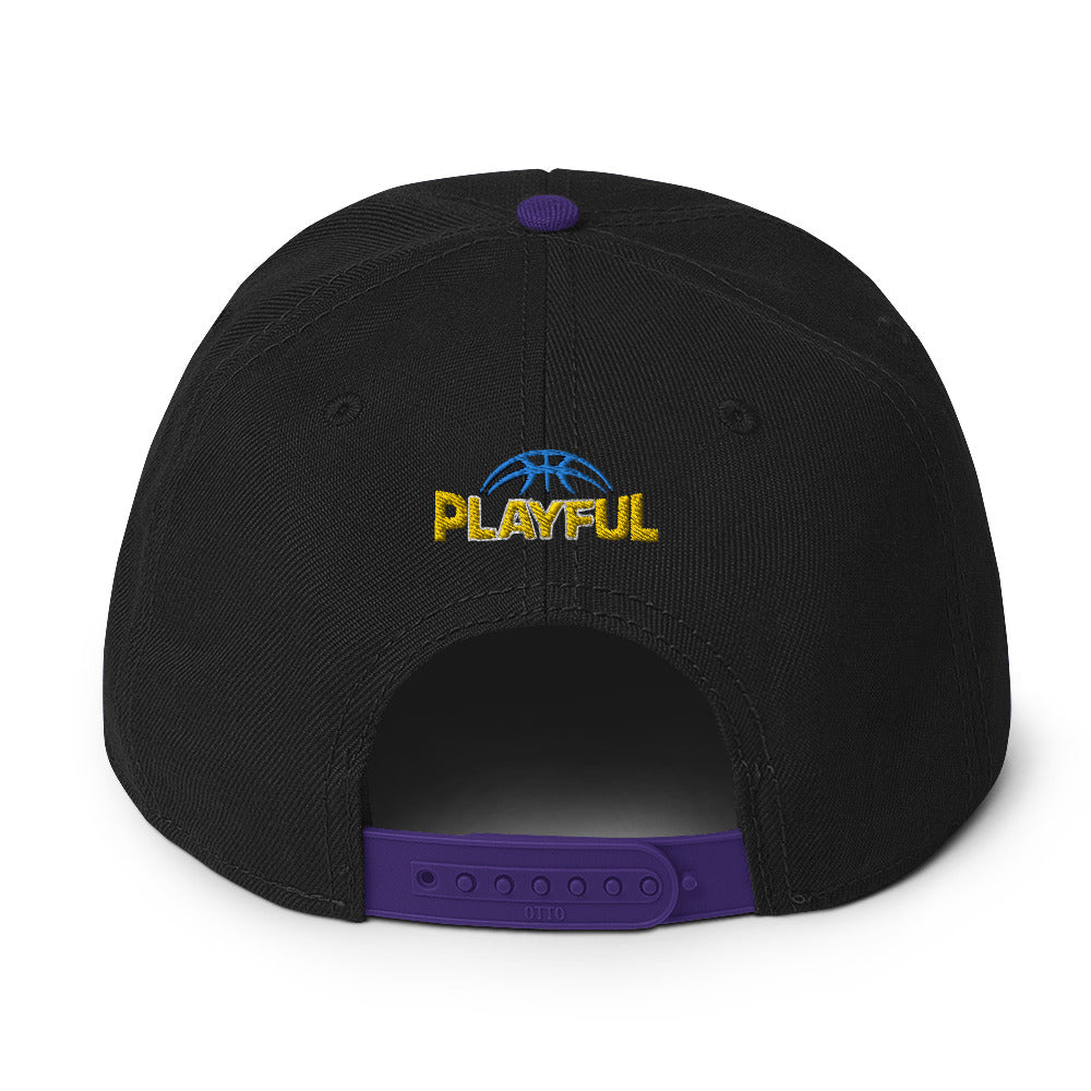 Playful Sky Snapback Hat