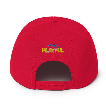 Playful Sky Snapback Hat