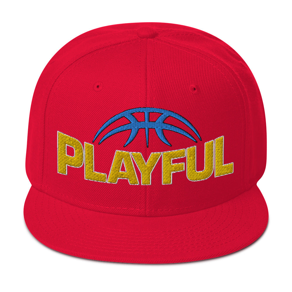 Playful Sky Snapback Hat