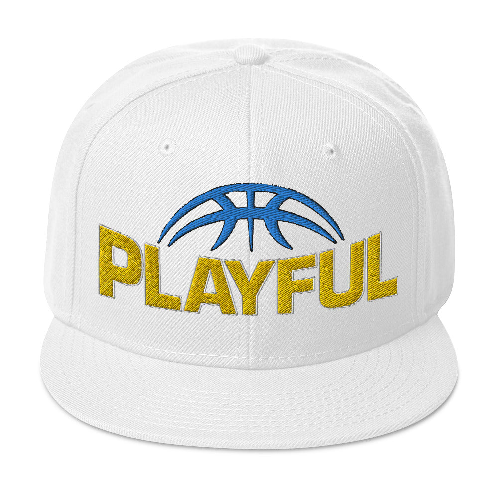 Playful Sky Snapback Hat