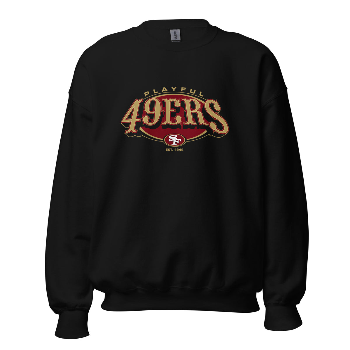 Playful 49ers (Unisex) Sweatshirt