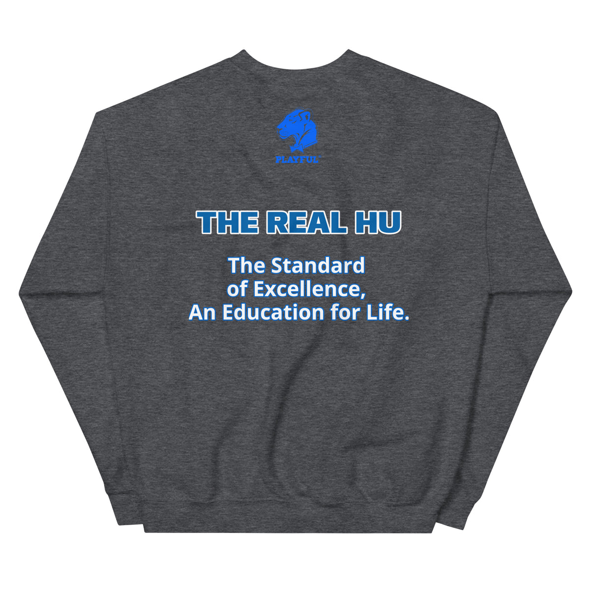 Playful Hampton University (Unisex) Sweatshirt
