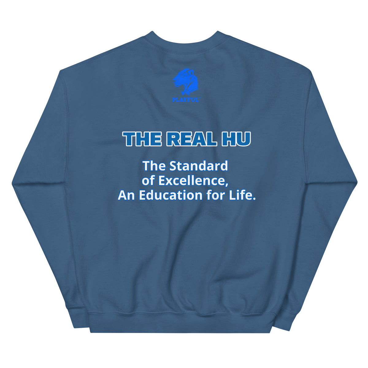 Playful Hampton University (Unisex) Sweatshirt