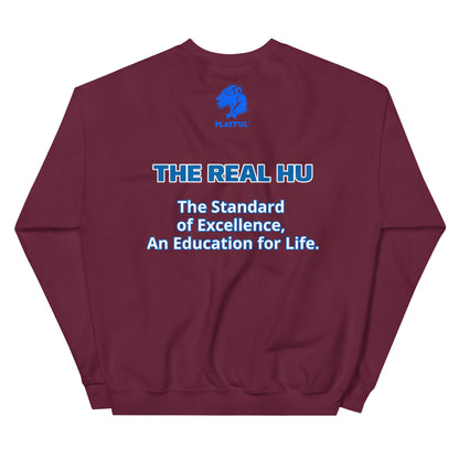Playful Hampton University (Unisex) Sweatshirt