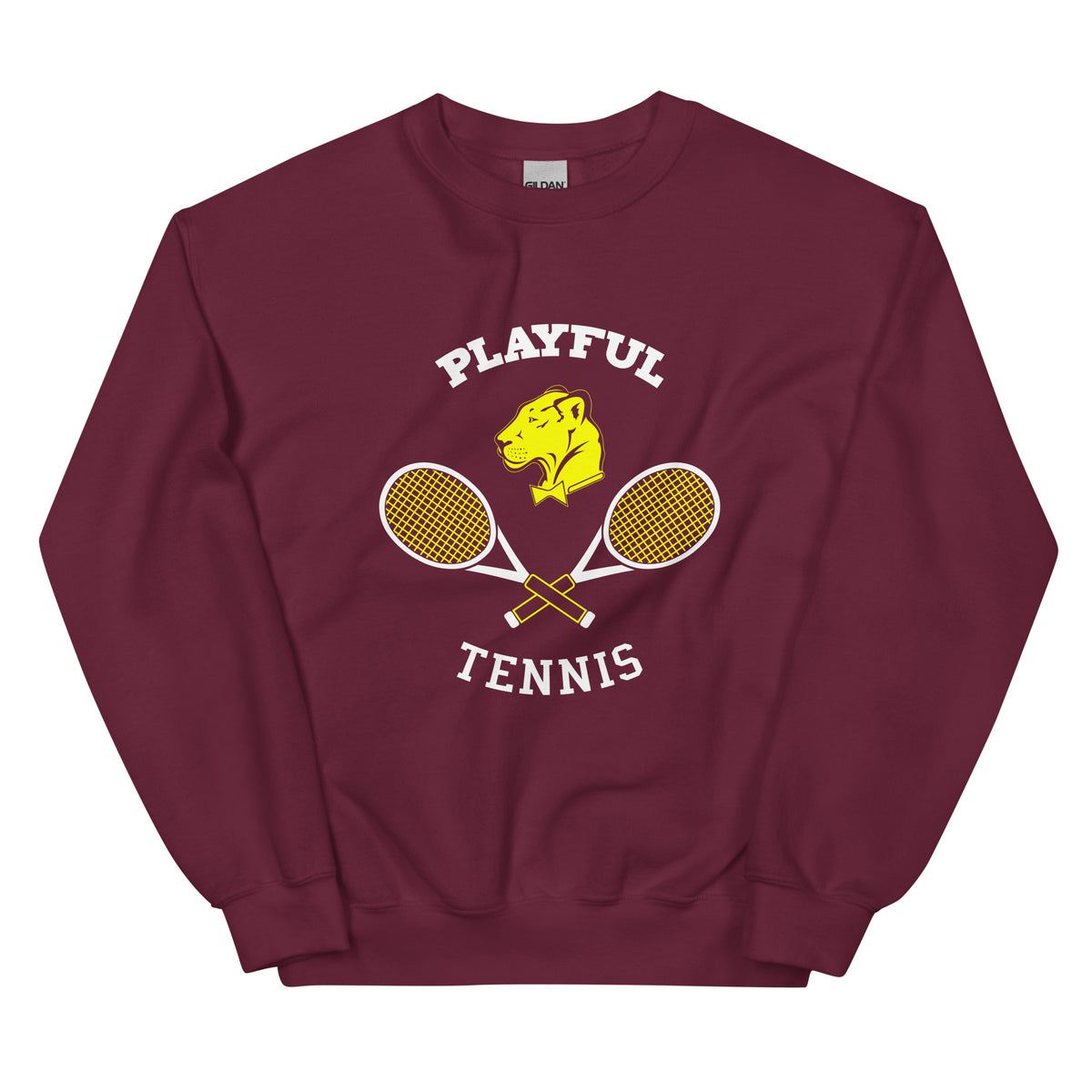 Playful Tennis (Unisex) Sweatshirt