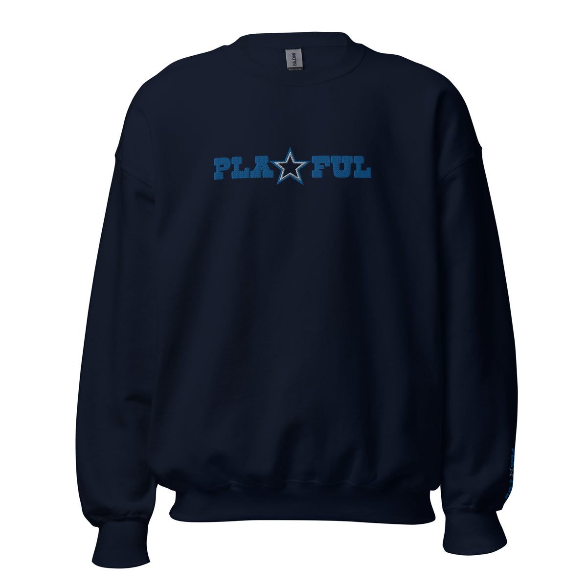 Playful Cowboys Embroidered (Unisex) Sweatshirt