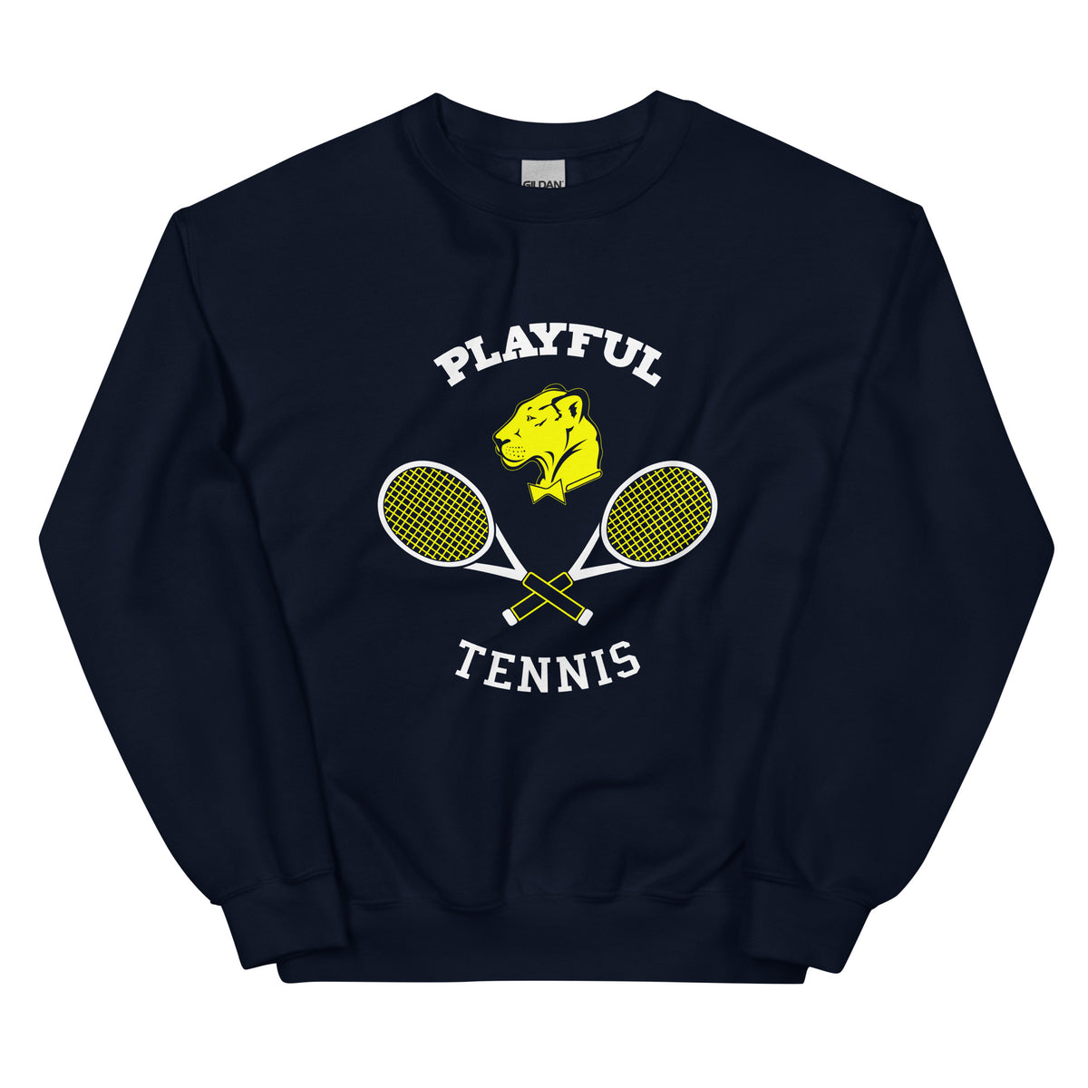 Playful Tennis (Unisex) Sweatshirt