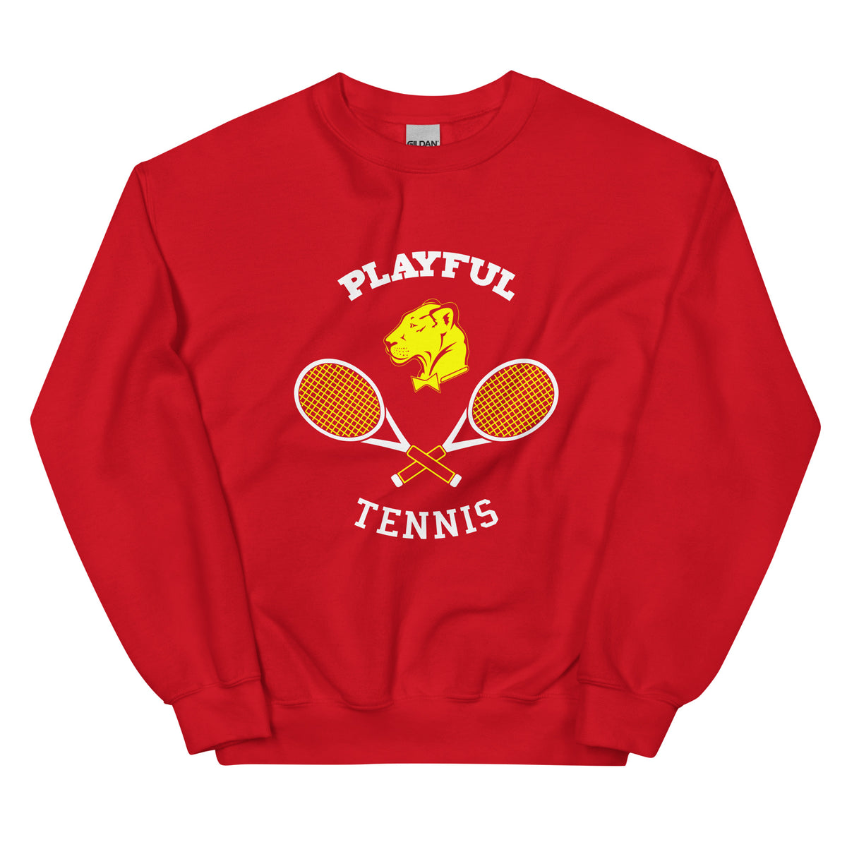 Playful Tennis (Unisex) Sweatshirt