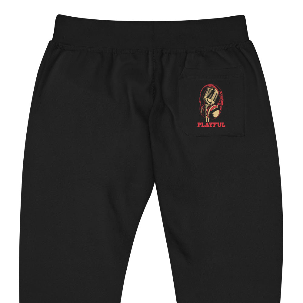 Playful Music (Unisex) Fleece Sweatpants