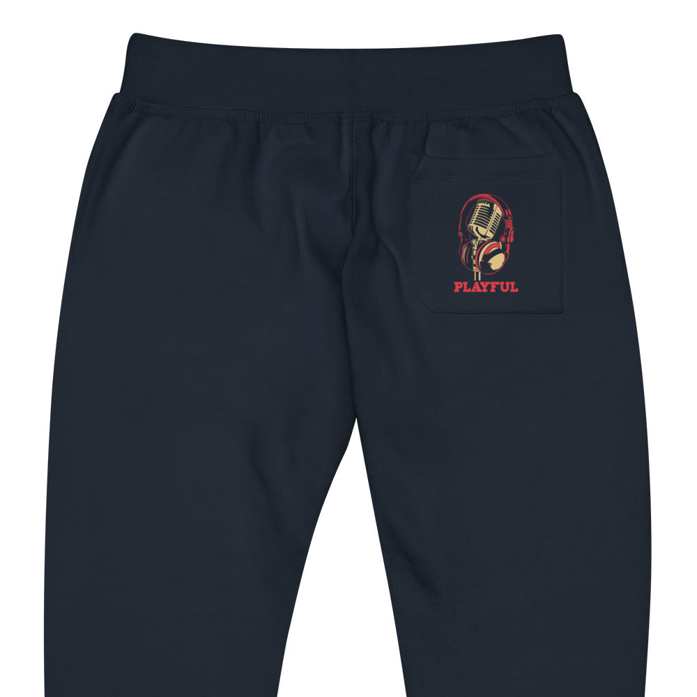 Playful Music (Unisex) Fleece Sweatpants
