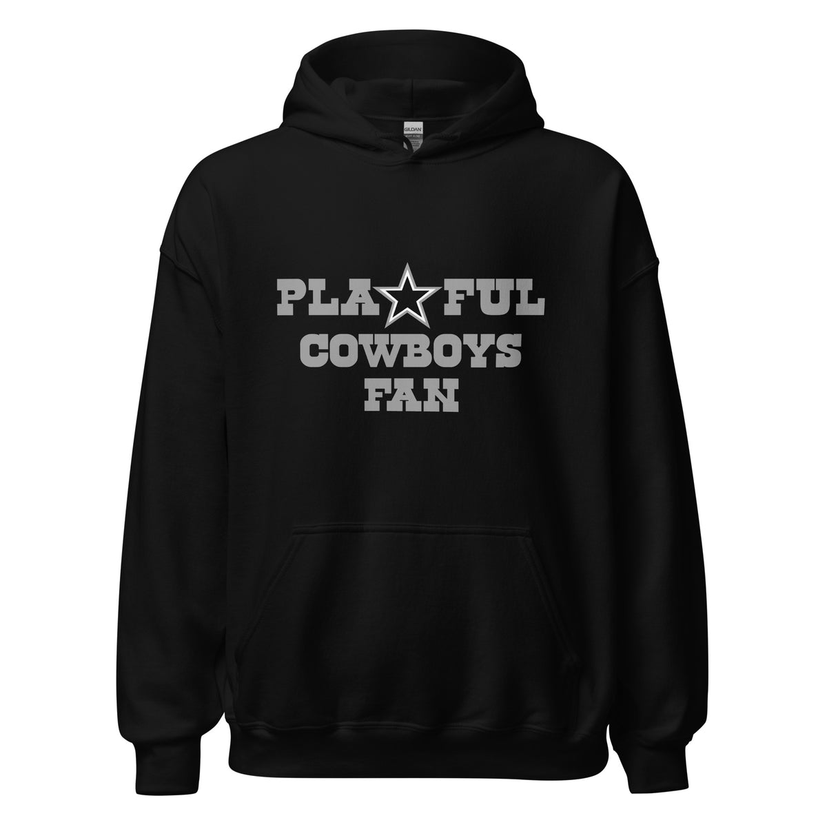 Playful Cowboys Fan (Unisex) Hoodie