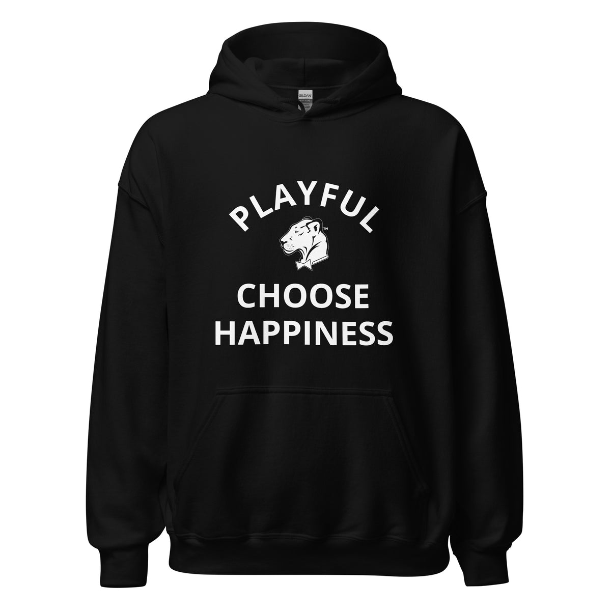 Playful "Choose Happiness" Unisex Hoodie