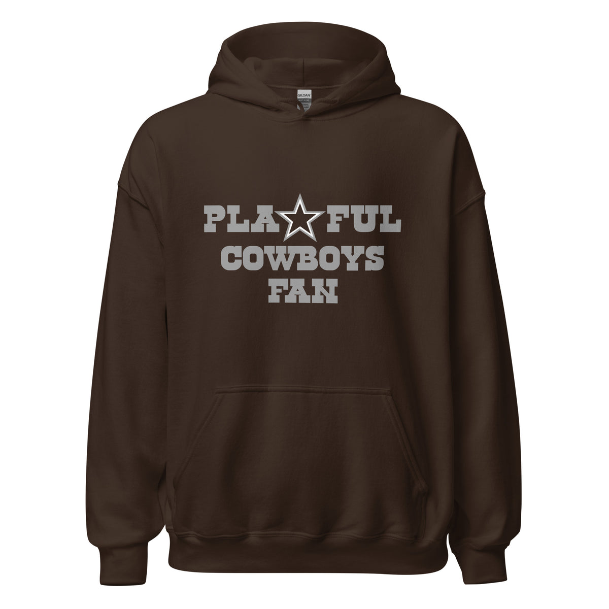 Playful Cowboys Fan (Unisex) Hoodie