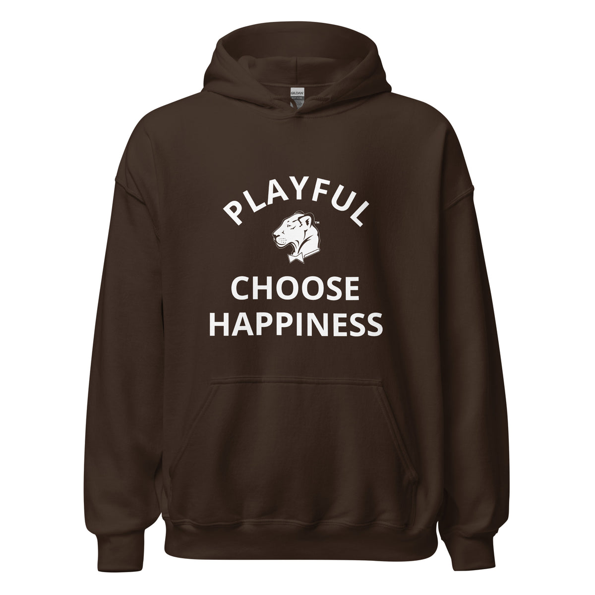 Playful "Choose Happiness" Unisex Hoodie