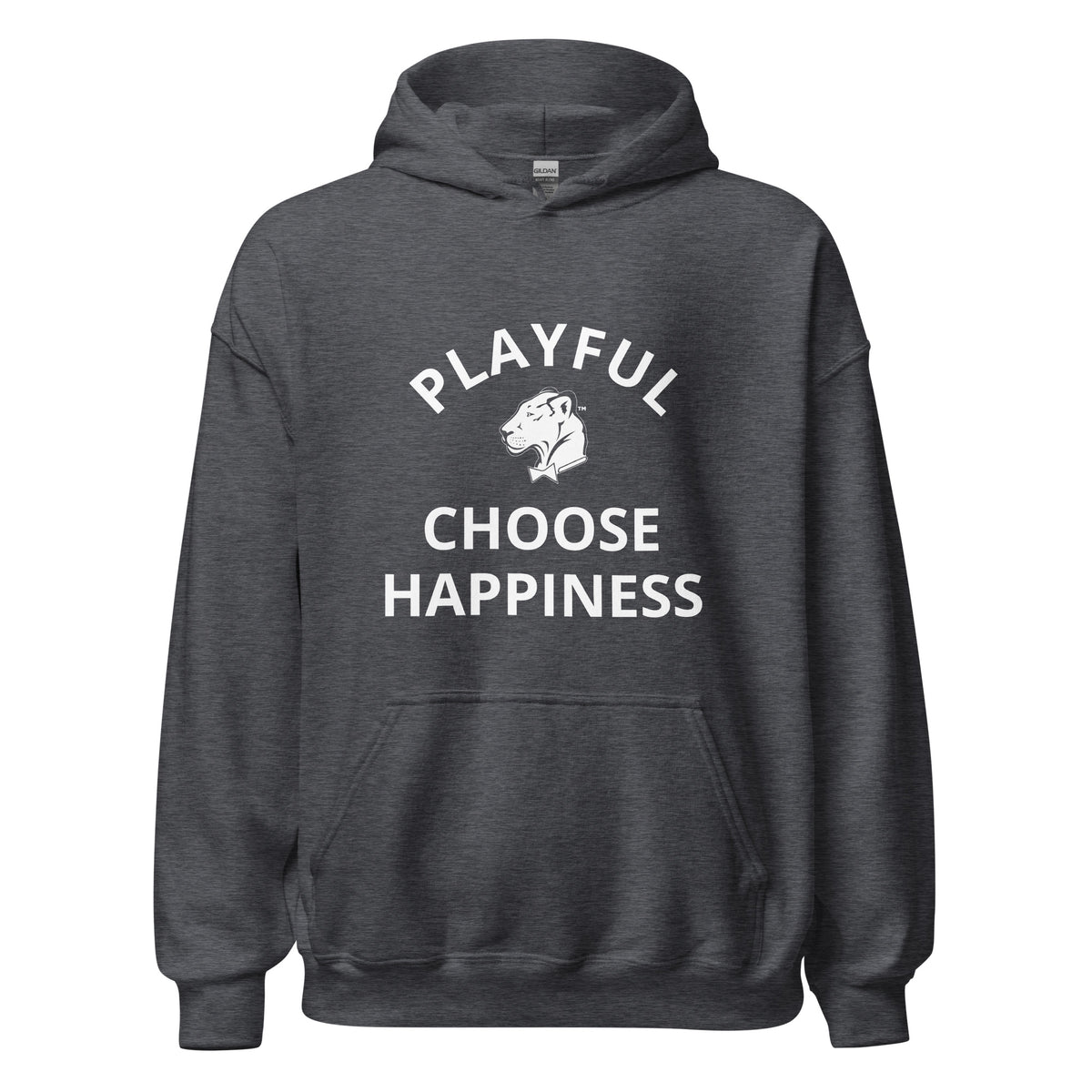 Playful "Choose Happiness" Unisex Hoodie